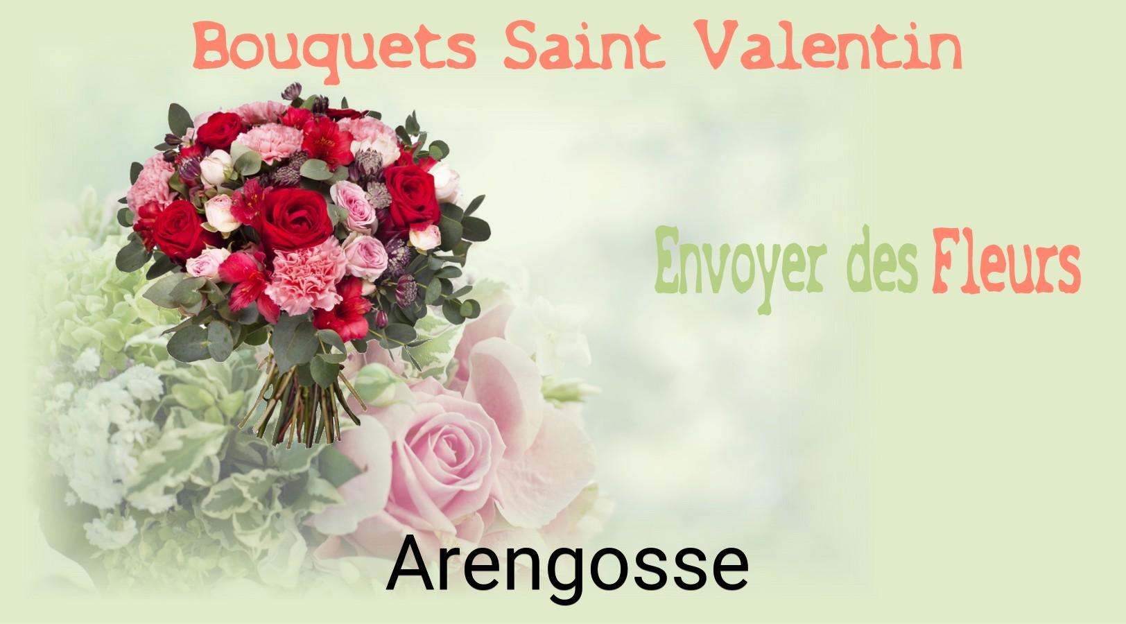 Roses de Saint-Valentin livrées à Arengosse